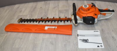 Stihl HS56C petrol hedge cutter
