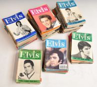 Elvis Presley - Approximately 150 Elvis Monthly including early issues
