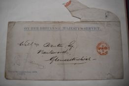 Richard Senf stamp album, all world, mostly Victorian / Edwardian era but very sparsely filled in