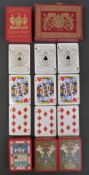 Three packs of Worshipful Company of Makers of Playing Cards playing cards commemorative packs