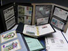 Thematic stamps of county cricket club and tennis interest to include W G Grace 150th anniversary,