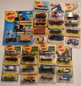 Twenty-five Corgi diecast model vehicles including Corgi Junior Spider-Man, James Bond 007 Octopussy