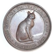 Siamese Cat Club Shuvelang Trophy medal