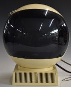 JVC Videosphere retro 'space helmet' television, H33cm