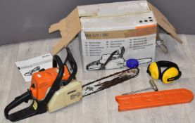 Stihl MS170 petrol chainsaw