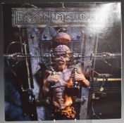 Iron Maiden - The X Factor (724383581917) clear vinyl with poster, records and cover appear EX