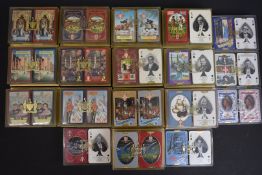 Thirty six packs of Worshipful Company of Makers of Playing Cards playing cards, comprising eighteen