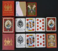 Three packs of Worshipful Company of Makers of Playing Cards playing cards commemorative packs