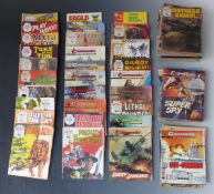 A collection of Commando War and Battle Picture Library comics.