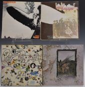 Led Zeppelin - 6 albums including 1, 2, 3, 4 (all plum/red), Physical Graffiti and Song Remains