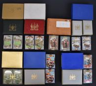 Fourteen packs of Worshipful Company of Makers of Playing Cards playing cards, comprising seven