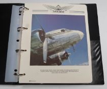 An album of aviation heritage interest covers and coin/stamp cover
