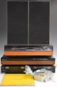 Bang & Olufsen stereo equipment comprising Beogram 1202 record deck, Beolab 1700 amplifier, Beovox