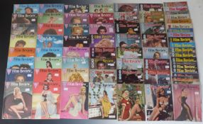 Approximately 70 ABC film review magazines dating from the 1950's and 1960's.