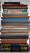 Thirty-two film related books and annuals including Picture Show, Picturegoer, Film Review,