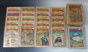 Over 100 The Hotspur comics dating from 1951 to 1980.