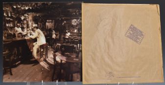 Led Zeppelin / John Bonham - In Through The Out Door (SSK 59410) hand signed by John Bonham on outer