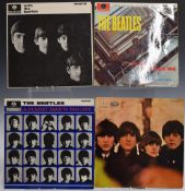 The Beatles - 10 albums including Please Please Me, With, For Sale, A Hard Day's Night, Help, Rubber