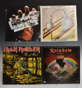 Approximately 100 albums from 1960s-1980s plus 40 Years of Queen book