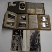 Three albums of c1930s photographs, one entitled 'Snaps of Mount Abu, Rajputana State, India 1936'