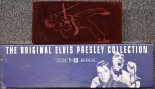 CDs - The Original Elvis Presley Collection, 50 CD box, and Elvis Presley - The Collection, 30 CD
