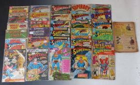 Over 30 DC Superman related comics including some special editions.