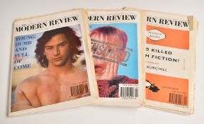 The Modern Review volumes 1-3, counter culture magazine 'Low Culture for Highbrows' edited by