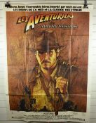 Large French issue cinema poster 'Raiders of the Lost Ark', 155 x 110cm