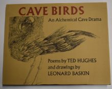 [Signed] Cave Birds An Alchemical Cave Drama Poems by Ted Hughes with drawings by Leonard Baskin,