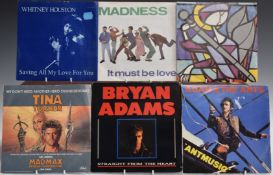 Approximately 120 singles, mostly 1960s, 1970s and 1980s Charts