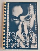 Prince and The New Power Generation - crew itinerary for World Tour 1992