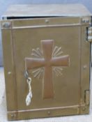 Ecclesiastical safe, H30cm