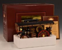 Midsummer Models The White Rose of York Burrell Showman's Engine, 1:24 scale diecast model boxed