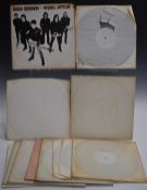 White labels - 12 white label albums including Radio Birdman - Radios Appear (9103 332) in fold over