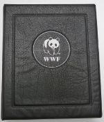 World Wildlife Fund stamp collection including Russian examples