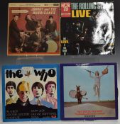 Seven albums including Dave Greenslade - The Pentateuch, The Rolling Stones, Johnny and the