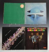 Approximately 50 albums including Robin Trower, Pat Travers, Uriah Heep, Jimi Hendrix, The Who,