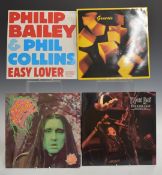 Approximately 80 albums and 12 inch singles, together with 50 7 inch singles, mostly 1980s onwards