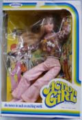 Palitoy Action Girl doll, in original display box.