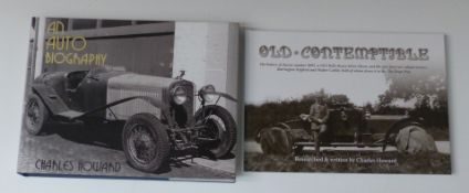 An Auto Biography by Charles Howard, book relating to the vintage motoring exploits of the author