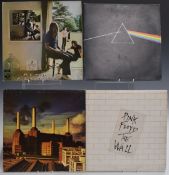 Pink Floyd - 5 albums including Ummagumma, Dark Side, Animals, The Wall and The Final Cut, generally