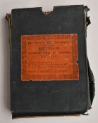 Mushrooms and Toadstools: British Edible and Poisonous Fungi, comprising two hand coloured poster