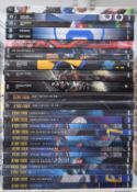 Twenty-six hardback graphic novels including Deadpool, Star Trek, Batman and Justice League, many