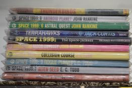 Fifty-eight Gerry Anderson TV related books and annuals including TV21, Joe 90, Captain Scarlet,