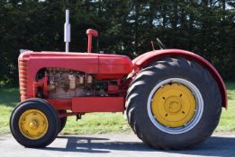Massey Harris 555 diesel tractor, runs and drives 10%+VAT buyer's premium on this lot PLEASE NOTE
