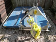 Flemming 5ft tractor topper purchased 2016 little use being sold as vendor has lost use of orchard