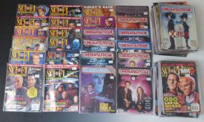 Approximately 130 Sci-fi and TV magazines including The X-Files, Babylon 5, Sci-fi International,