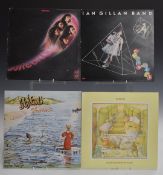 Approximately 100 albums including Rush, Rainbow, Genesis, Pink Floyd, Uriah Heep, Nazareth,
