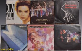 Approximately 180 singles, mostly 1970s and 1980s