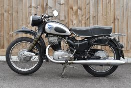 1954 NSU Max Special 250cc motorcycle, non transferable registration number 667 UXT, with